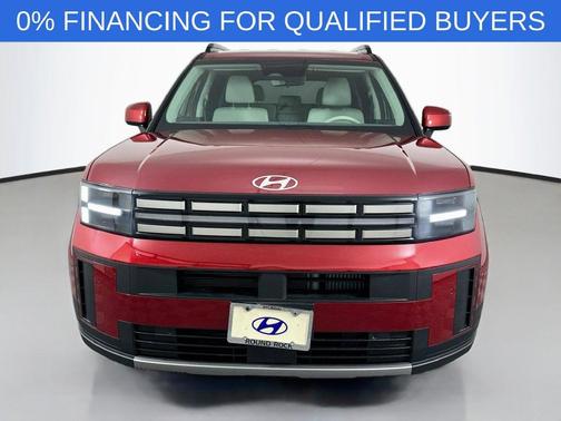 Red 2026 Hyundai SANTA FE HEV SEL
