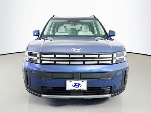 Atlantic Blue 2026 Hyundai SANTA FE HEV SEL