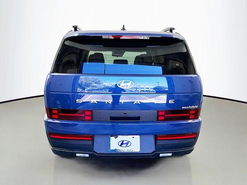 Atlantic Blue 2026 Hyundai SANTA FE HEV SEL