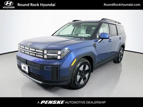 Atlantic Blue 2026 Hyundai SANTA FE HEV SEL