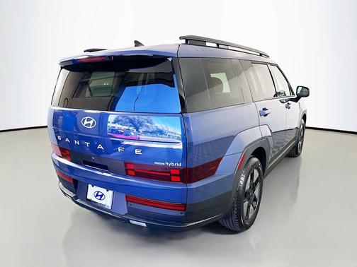 Atlantic Blue 2026 Hyundai SANTA FE HEV SEL