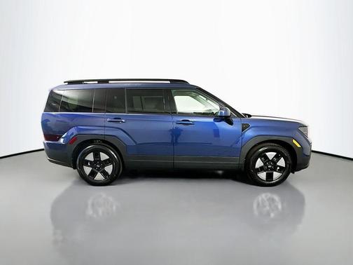 Atlantic Blue 2026 Hyundai SANTA FE HEV SEL