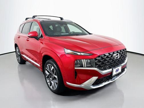Calypso Red 2021 Hyundai SANTA FE Calligraphy