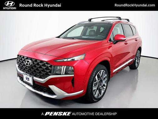 Calypso Red 2021 Hyundai SANTA FE Calligraphy