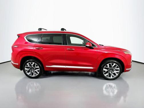 Calypso Red 2021 Hyundai SANTA FE Calligraphy
