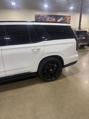 Vibrant White 2026 Cadillac Escalade Platinum Sport