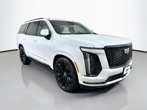 Vibrant White 2026 Cadillac Escalade Platinum Sport