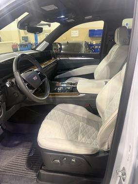 Vibrant White 2026 Cadillac Escalade Platinum Sport