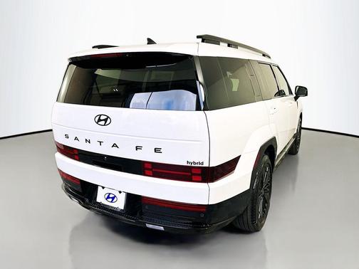 White 2026 Hyundai SANTA FE HEV Calligraphy