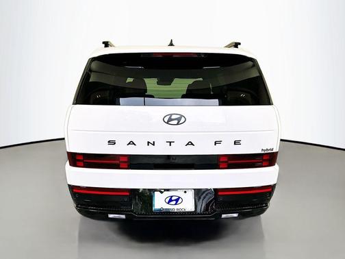 White 2026 Hyundai SANTA FE HEV Calligraphy