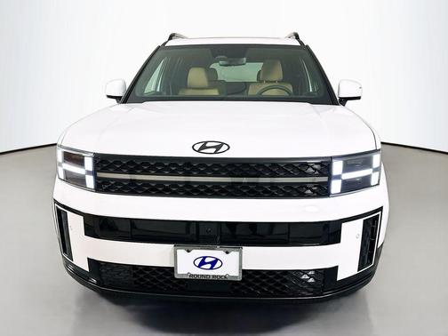 White 2026 Hyundai SANTA FE HEV Calligraphy