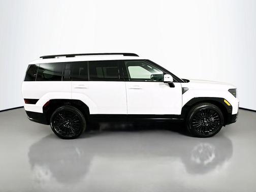 White 2026 Hyundai SANTA FE HEV Calligraphy