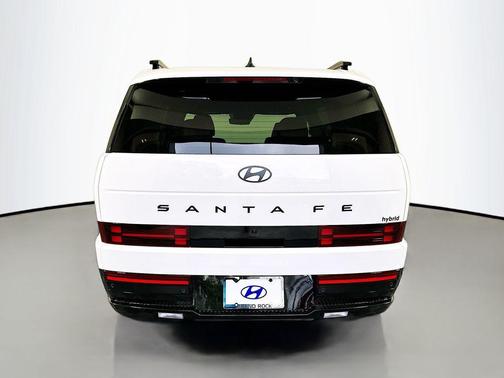 White 2026 Hyundai SANTA FE HEV Calligraphy