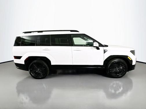 White 2026 Hyundai SANTA FE HEV Calligraphy