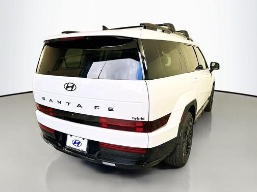 White 2026 Hyundai SANTA FE HEV Calligraphy