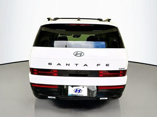 White 2026 Hyundai SANTA FE HEV Calligraphy