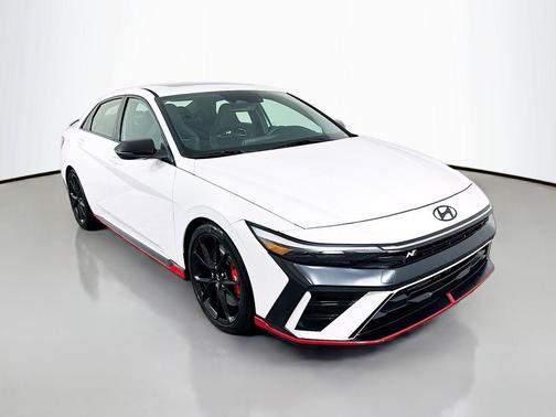 White 2026 Hyundai ELANTRA N Base