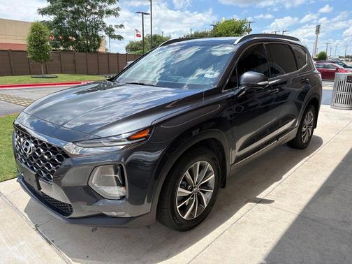 Gray 2020 Hyundai SANTA FE 2.4 Limited