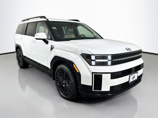 White 2027 Hyundai SANTA FE Calligraphy