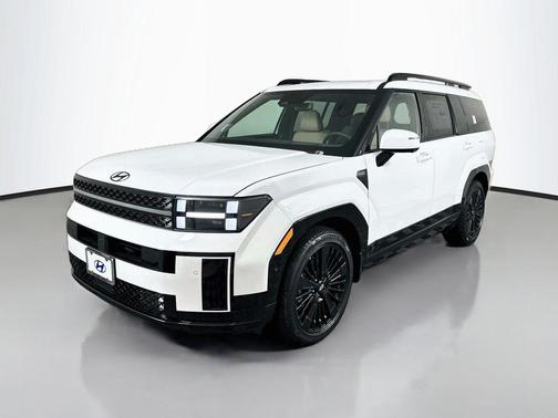 White 2027 Hyundai SANTA FE Calligraphy