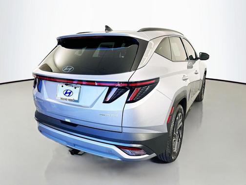 Shimmering Silver 2026 Hyundai TUCSON Hybrid Limited