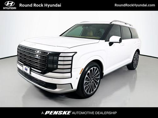 White Pearl 2026 Hyundai Palisade Hybrid Calligraphy