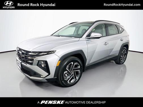 Shimmering Silver 2026 Hyundai TUCSON Hybrid Limited