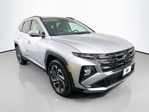 Shimmering Silver 2026 Hyundai TUCSON Hybrid Limited