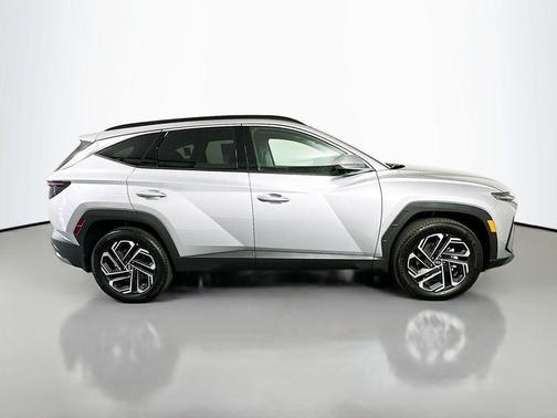 Shimmering Silver 2026 Hyundai TUCSON Hybrid Limited