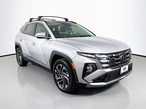 Shimmering Silver 2026 Hyundai TUCSON Hybrid Limited