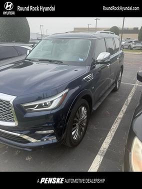 Hermosa Blue 2019 INFINITI QX80 Luxe