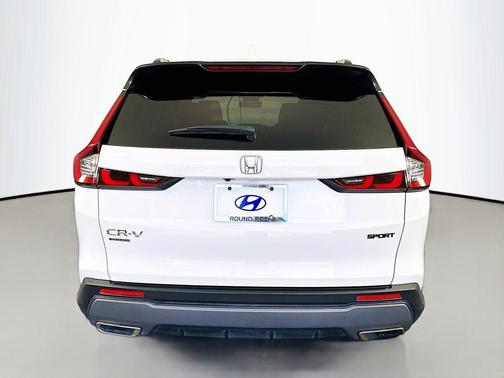 Platinum White 2023 Honda CR-V Hybrid Sport