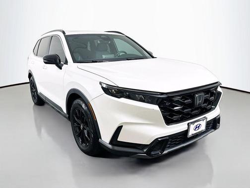 Platinum White 2023 Honda CR-V Hybrid Sport