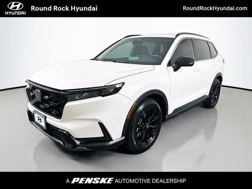 Platinum White 2023 Honda CR-V Hybrid Sport