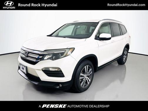 Diamond White Pearl 2017 Honda Pilot EX-L w/ Navigation