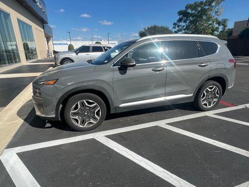 Gray 2021 Hyundai SANTA FE Limited