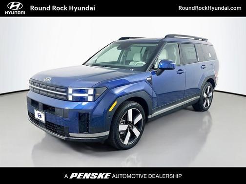 Atlantic Blue 2026 Hyundai SANTA FE HEV Limited