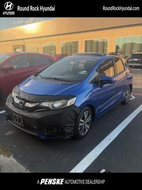Blue 2016 Honda Fit EX