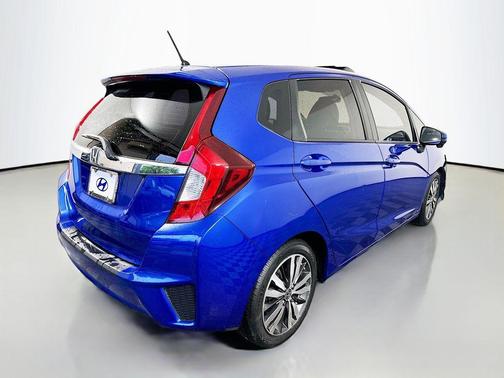 Blue 2016 Honda Fit EX