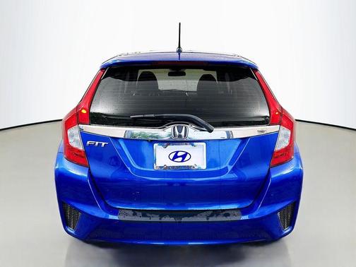 Blue 2016 Honda Fit EX