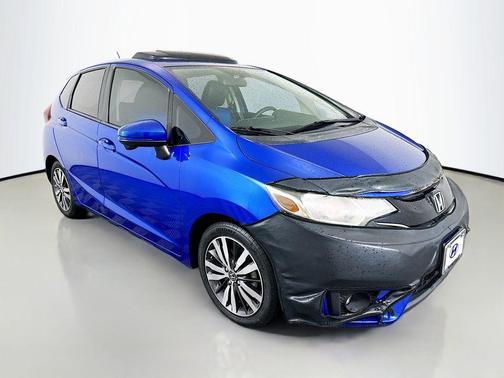 Blue 2016 Honda Fit EX