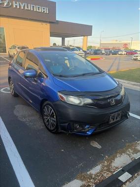 Blue 2016 Honda Fit EX