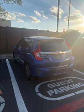 Blue 2016 Honda Fit EX