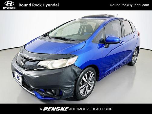 Blue 2016 Honda Fit EX