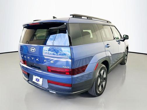 Atlantic Blue 2026 Hyundai SANTA FE HEV SEL