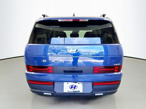 Atlantic Blue 2026 Hyundai SANTA FE HEV SEL