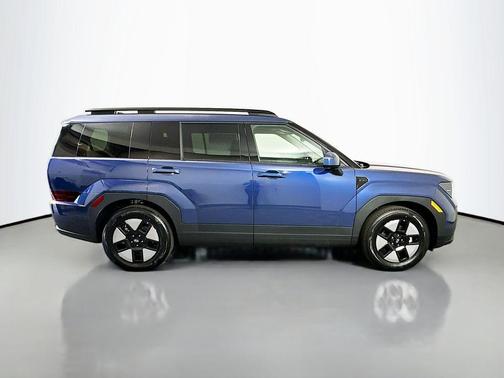 Atlantic Blue 2026 Hyundai SANTA FE HEV SEL