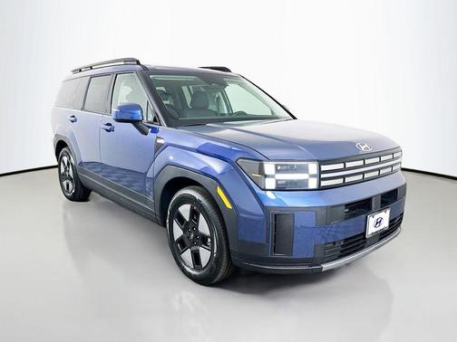 Atlantic Blue 2026 Hyundai SANTA FE HEV SEL