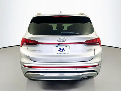 Shimmering Silver 2022 Hyundai SANTA FE Calligraphy