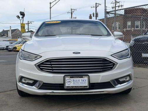 Oxford White 2018 Ford Fusion Titanium